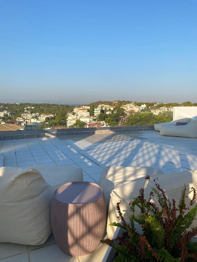 Villasonboard Vouliagmeni Penthouse Veranda Sea-View & Beach Aten Exteriör bild