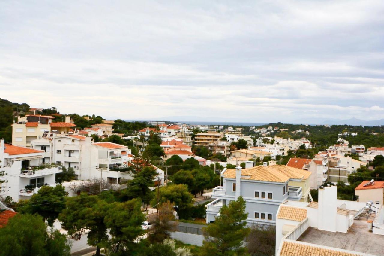 Villasonboard Vouliagmeni Penthouse Veranda Sea-View & Beach Aten Exteriör bild