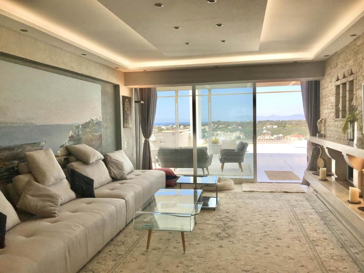 Villasonboard Vouliagmeni Penthouse Veranda Sea-View & Beach Aten Exteriör bild